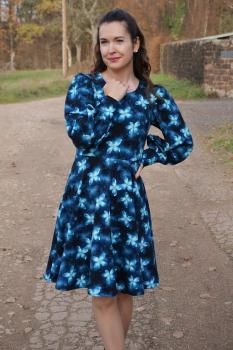 Märchenwelt Petrol Flowers